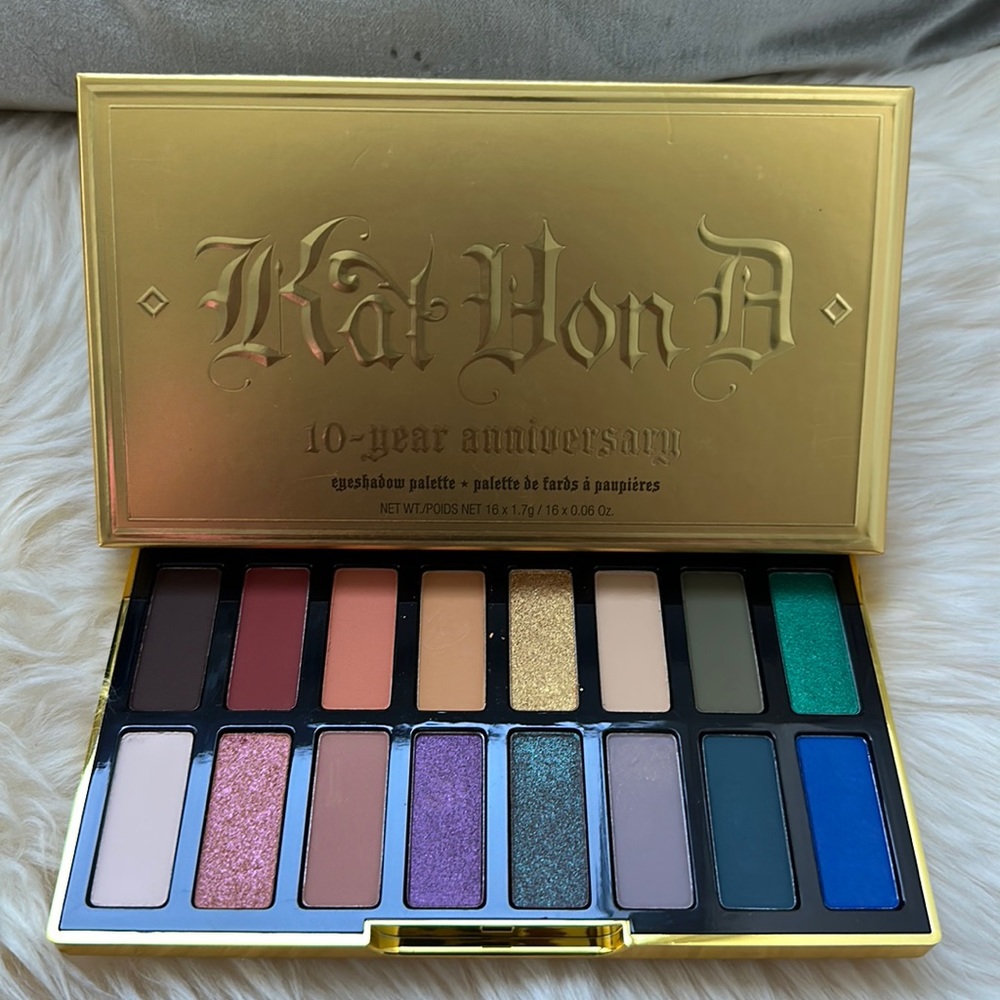 Kat Von D 10 Year Anniversary Eyeshadow Palette